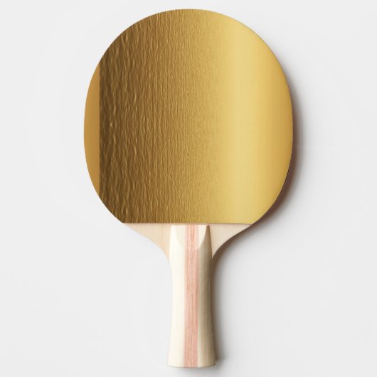 Golden Brown Ping Pong Paddle Tafeltennisbatje (Voorkant)
