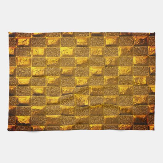 Golden Brown Theedoek (Horizontaal)