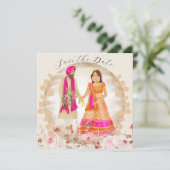 Golden bruiloft Illustratie (Staand voorkant)