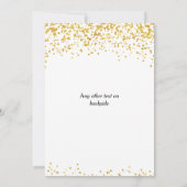 Golden bruiloft kaart (Achterkant)