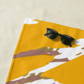 Golden Brush Elegance Strandlaken (In situ)