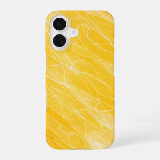 Golden Brushstrokes Phone Case iPhone 16 Hoesje (Achterkant)