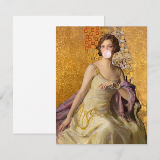 Golden Bubble Diva (Voorkant / Achterkant)