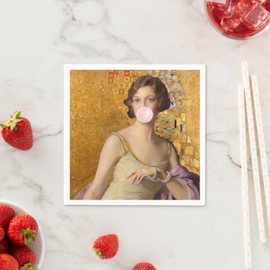 Golden Bubble Diva Servet (Insitu)