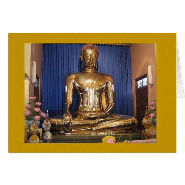 Golden Budda - Thailand (Voorkant Horizontaal)