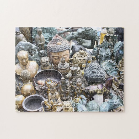 Golden Buddahs Foto Puzzle Legpuzzel (Horizontaal)