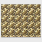 Golden Buddha Blessing Inspirerend Love Cadeaupapier (Vlak)