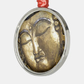 Golden Buddha Blessing Inspirerend Love Metalen Ornament (Links)