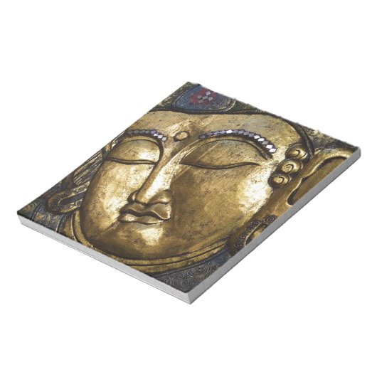 Golden Buddha Blessing Inspirerend Love Notitieblok (Linkerzijde)