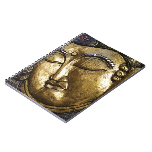 Golden Buddha Blessing Inspirerend Love Notitieboek (Linkerzijde)