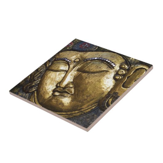 Golden Buddha Blessing Inspirerend Love Tegeltje (Zijkant)