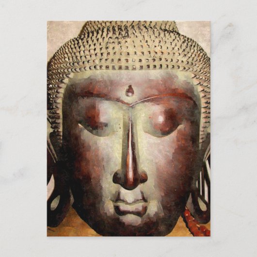 Golden Buddha Briefkaart (Voorkant)