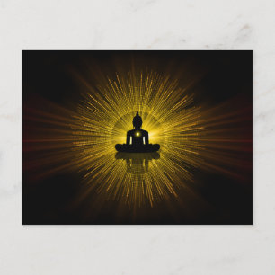 Golden Buddha Briefkaart