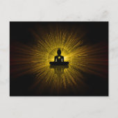 Golden Buddha Briefkaart (Voorkant)