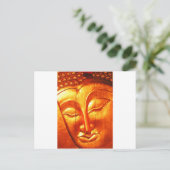 Golden Buddha Briefkaart (Staand voorkant)
