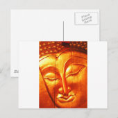 Golden Buddha Briefkaart (Voorkant / Achterkant)