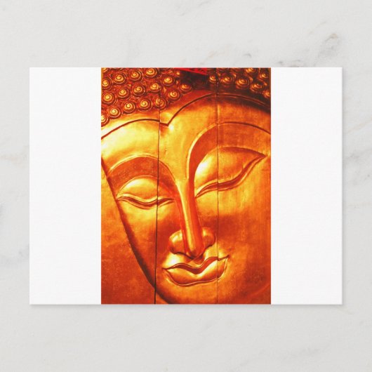 Golden Buddha Briefkaart (Voorkant)
