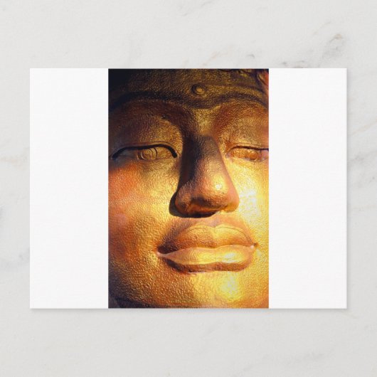Golden Buddha Briefkaart (Voorkant)
