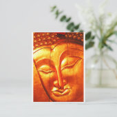 Golden Buddha Briefkaart (Staand voorkant)