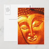 Golden Buddha Briefkaart (Voorkant / Achterkant)