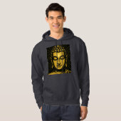 Golden Buddha Derde Oog T-shirt | Spiritueel ontwa (Voorkant volledig)