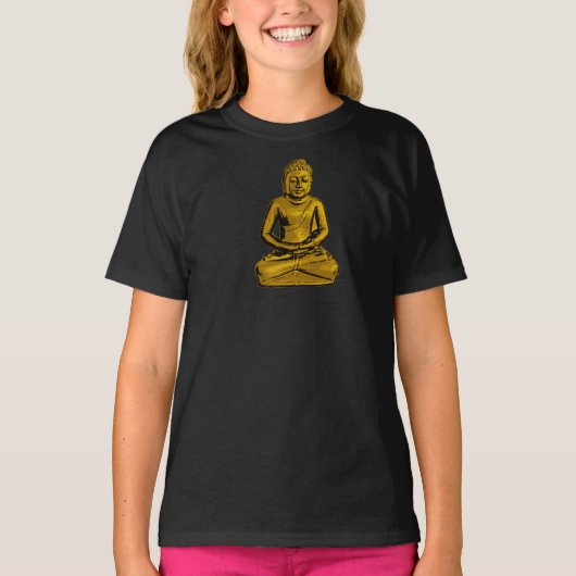 Golden Buddha Girls T-Shirt (Voorkant)
