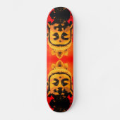 Golden Buddha Head Persoonlijk Skateboard (Voorkant)