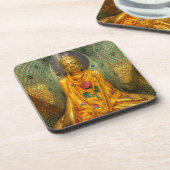 Golden Buddha in Temple Drankjes Onderzetter (Linkerzijde)