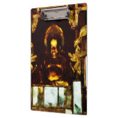 Golden Buddha Kyoto Japan Abstract indrukwekkend Klembord (Links)