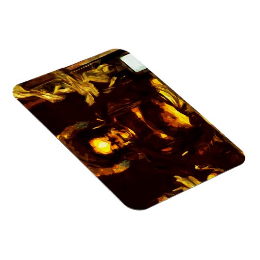 Golden Buddha Kyoto Japan Abstract indrukwekkend Magneet (Rechterzijde)