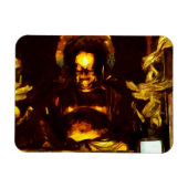 Golden Buddha Kyoto Japan Abstract indrukwekkend Magneet (Horizontaal)