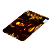 Golden Buddha Kyoto Japan Abstract indrukwekkend Magneet (Linkerzijde)