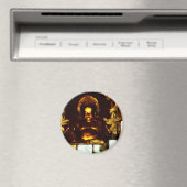 Golden Buddha Kyoto Japan Abstract indrukwekkend Magneet (Insitu (Vaatwasser))