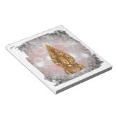 golden buddha notitieblok (Schuin)