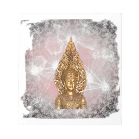 golden buddha notitieblok (Voorkant)