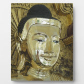 Golden Buddha Statue Inspirerend Love Fotoplaat (Voorkant)