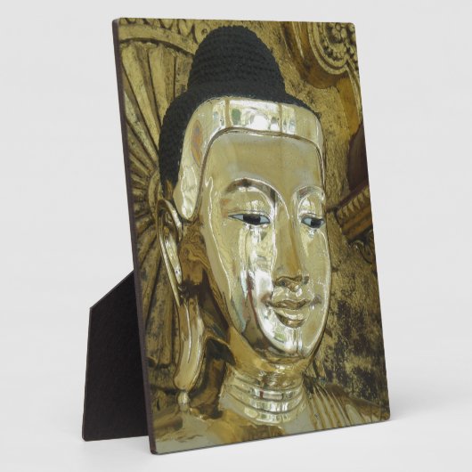 Golden Buddha Statue Inspirerend Love Fotoplaat (Zijkant)