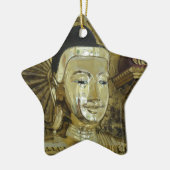 Golden Buddha Statue Inspirerend Love Keramisch Ornament (Links)