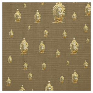 golden buddha stof