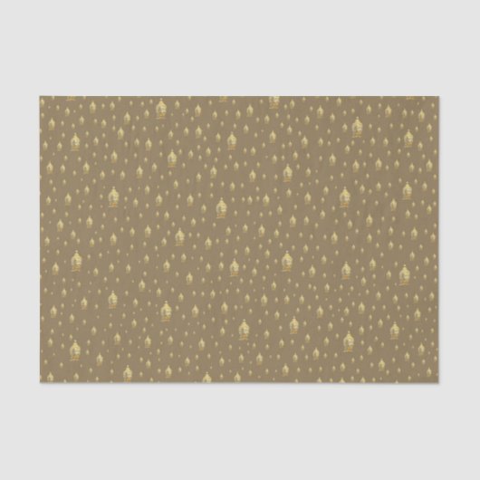 golden buddha tissuepapier (Voorkant)