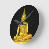 Golden Buddha Wall klok (Hoek)