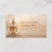  Golden Buddha –  Yoga Reiki Meditation Visitekaartje (Voorkant)