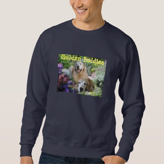 Golden Buddies Unisex Sweatshirt (Voorkant)