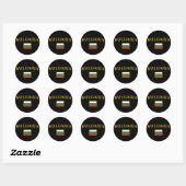 Golden Bulgarije Ronde Sticker (Vel)