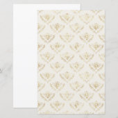 Golden Bumble Bee met kroonpatroon (Voorkant / Achterkant)