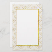 Golden Bumble Bee met kroonpatroon (Voorkant / Achterkant)