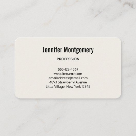 Golden Bumble Bee met kroonpatroon Visitekaartje (Achterkant)