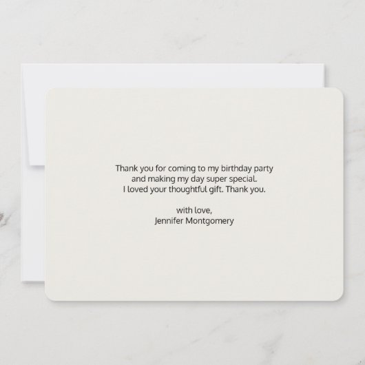 Golden Bumble Bee Pattern Hartelijk dank Bedankkaart (Achterkant)