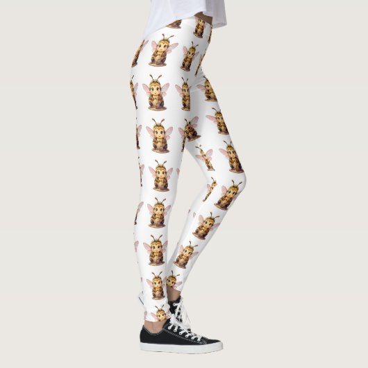 Golden Bumblebee in Bloom Dance.10 Leggings (Rechts)