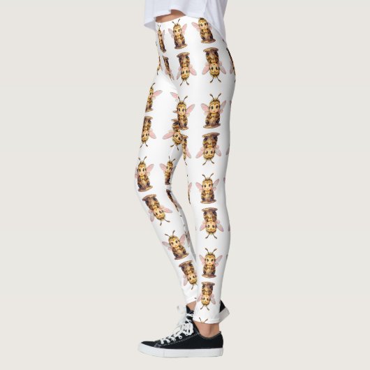Golden Bumblebee in Bloom Dance.10 Leggings (Links)